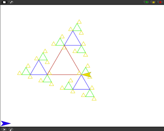 What the coding above actually looks like.